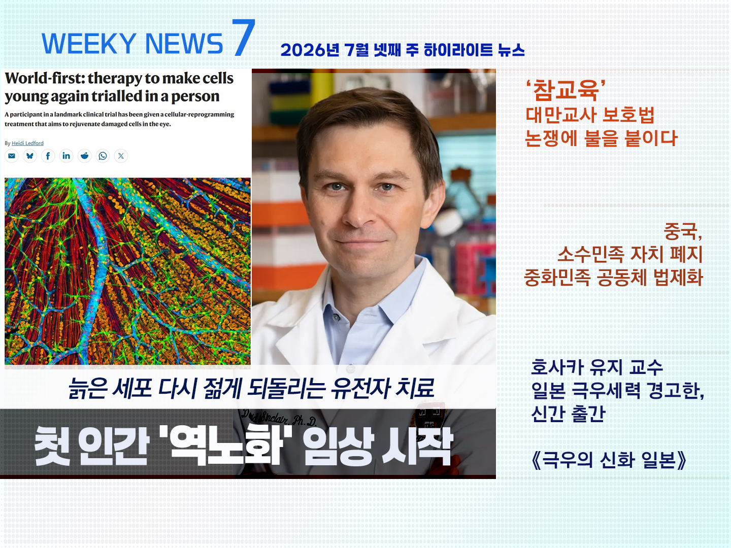 《Weekly News7》 위클리 뉴스7 2026년 7월 29일