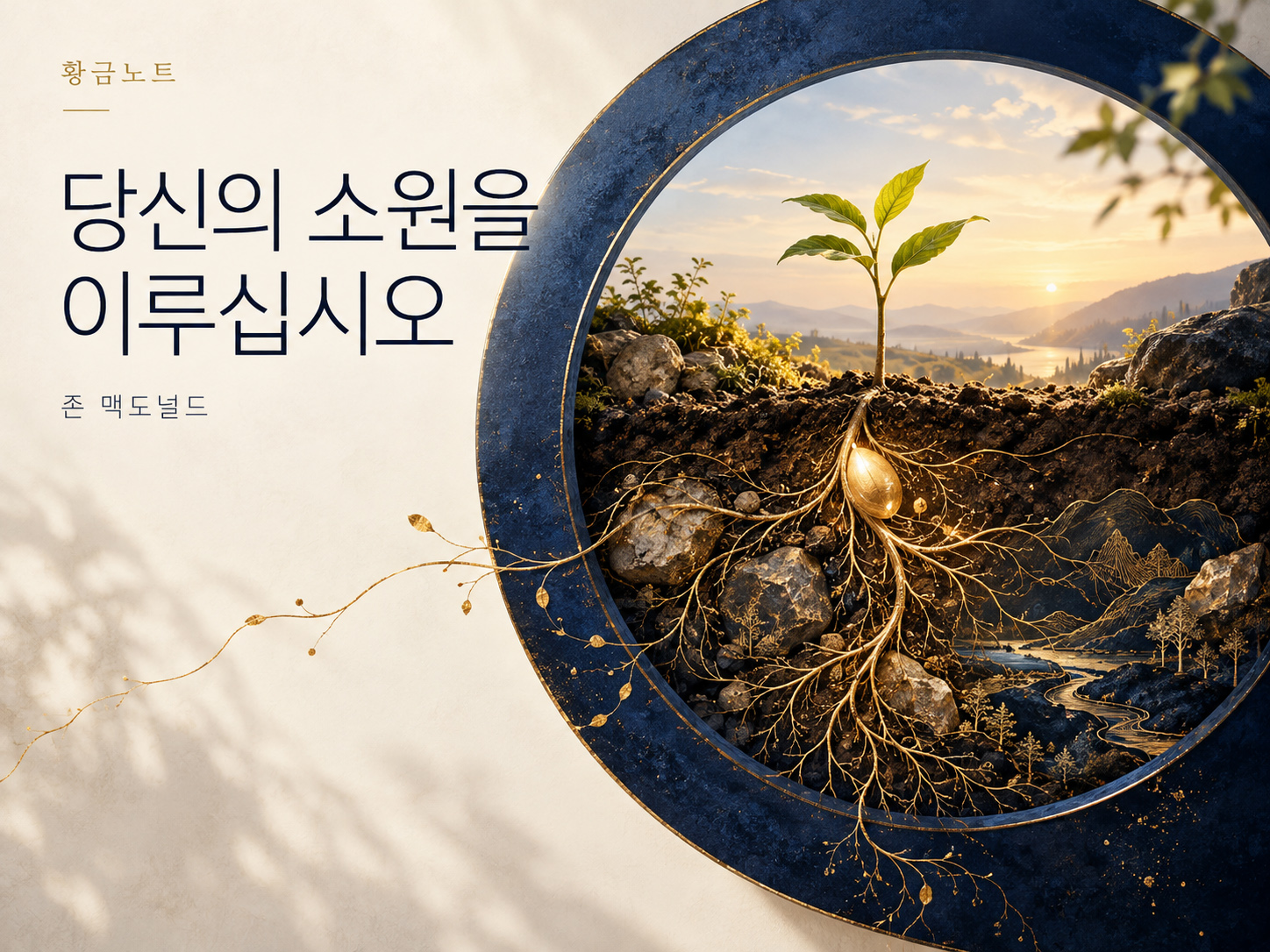 쉿! 다른 사람에겐 비밀이에요 -『당신의 소원을 이루십시오』- 존 맥도널드